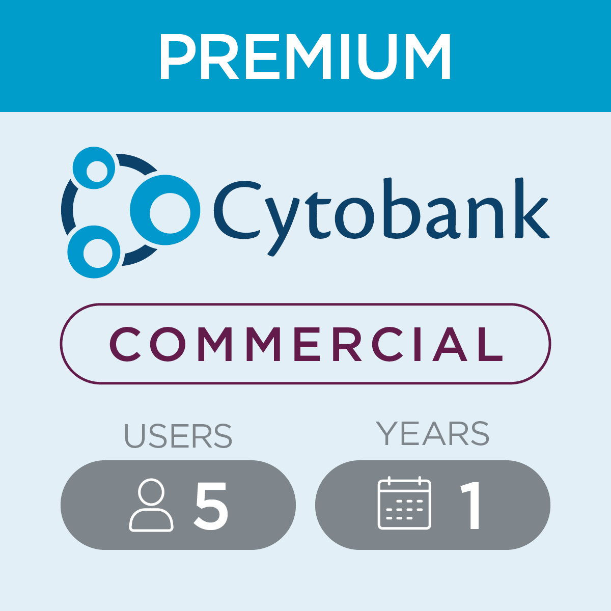C47383_Cytobank Commercial Premium License, 5-user, 1-year